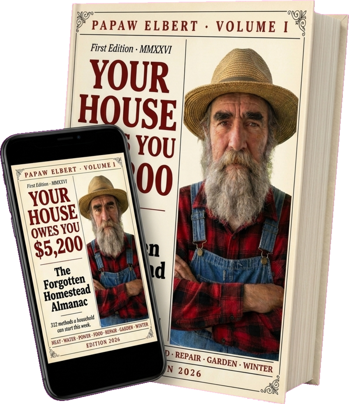The Forgotten Homestead Almanac — book and ebook